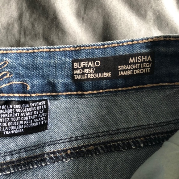 Buffalo mid rise cropped jeans - Picture 3 of 3